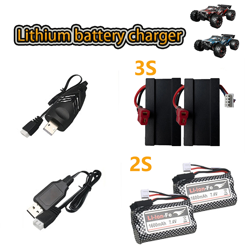 Balance Charger Rc - 3S Lithium-Batterieladegerät 11,1V 3000mAH 7,4V Batterie