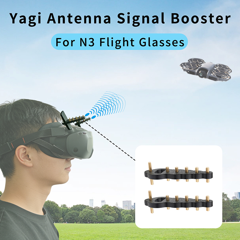 Drone Goggles Dji - Für DJI NEO2/Avata2 Drohnen-Flugbrille N3 Yagi-Antenne