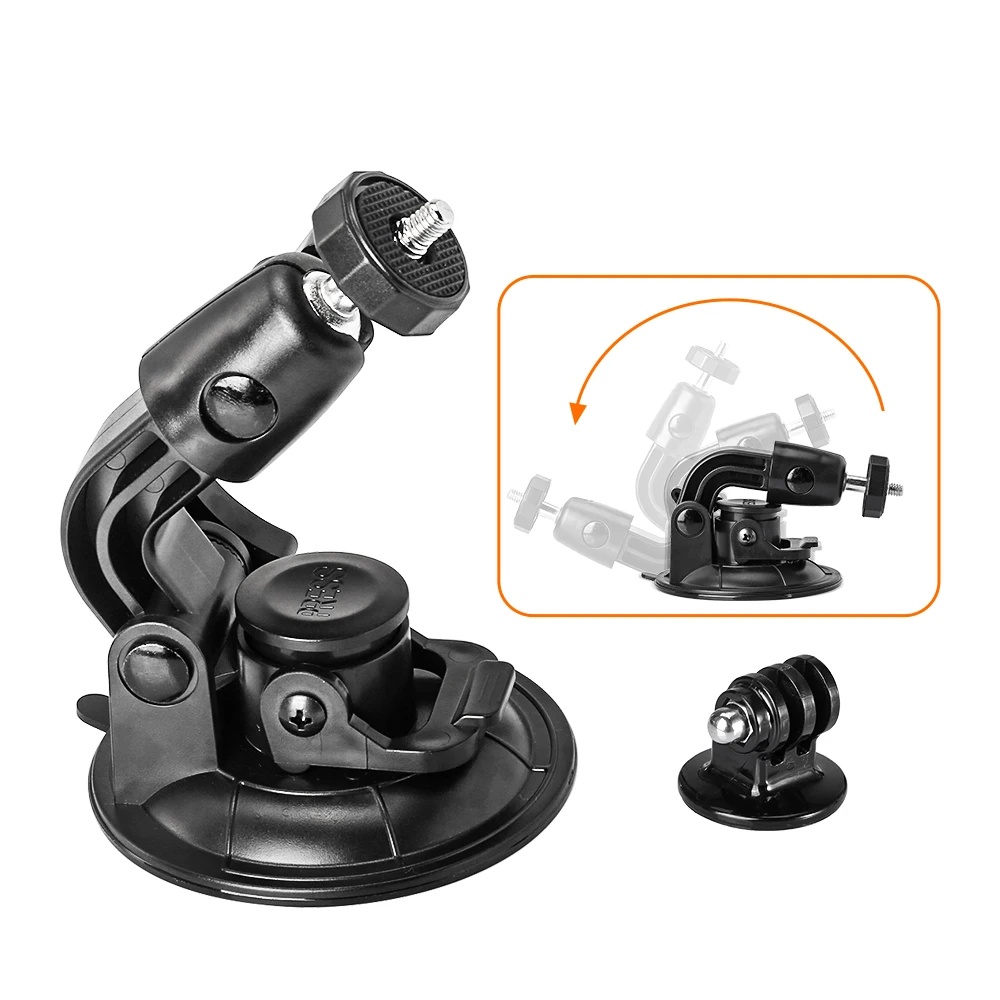 Runcam Camera - 9CM Auto-Saugnapfhalterung, universell einsetzbar, verstellbarer 1/4-Zoll-Adapter