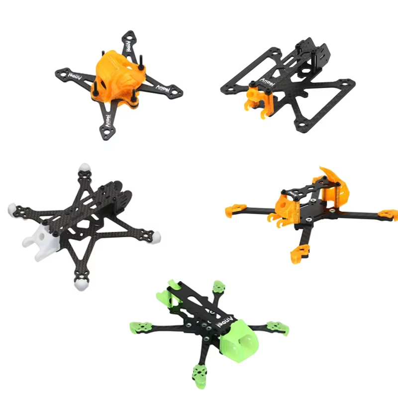 4 In 1 Esc - UAngel Angel 1,6/2/2,5/3/3,5 Zoll Kohlefaser-Drohnenrahmen-Kit mit