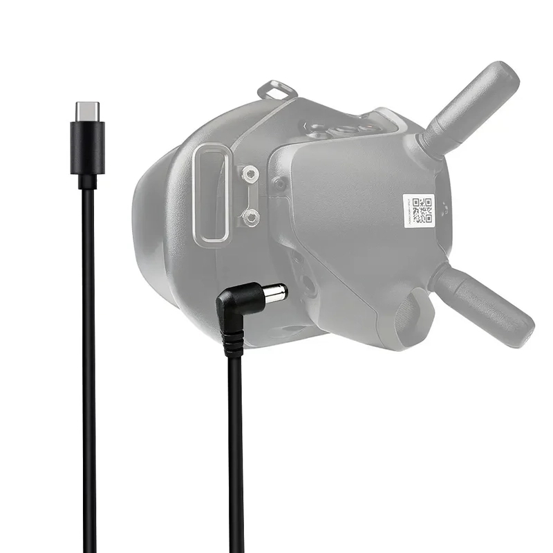 Drone Goggles Dji - Typ-C-Anschlusskabel Kompatible Powerbank mit PD-Protokoll-Ladefunktion für
