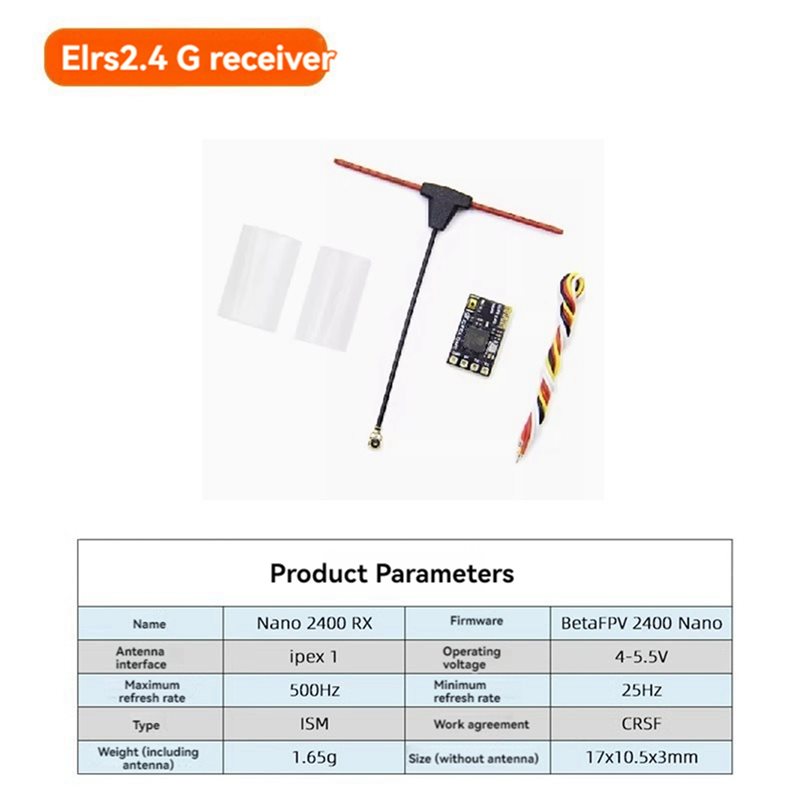 ABXE-5X ELRS-Empfänger 2,4 GHz – Drone Antenna Bewertung und Preis