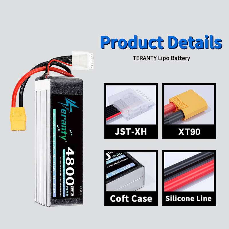 TERANTY 6S 4800mAh Lipo-Akku 2 – Lipo Battery 6S Bewertung und Preis