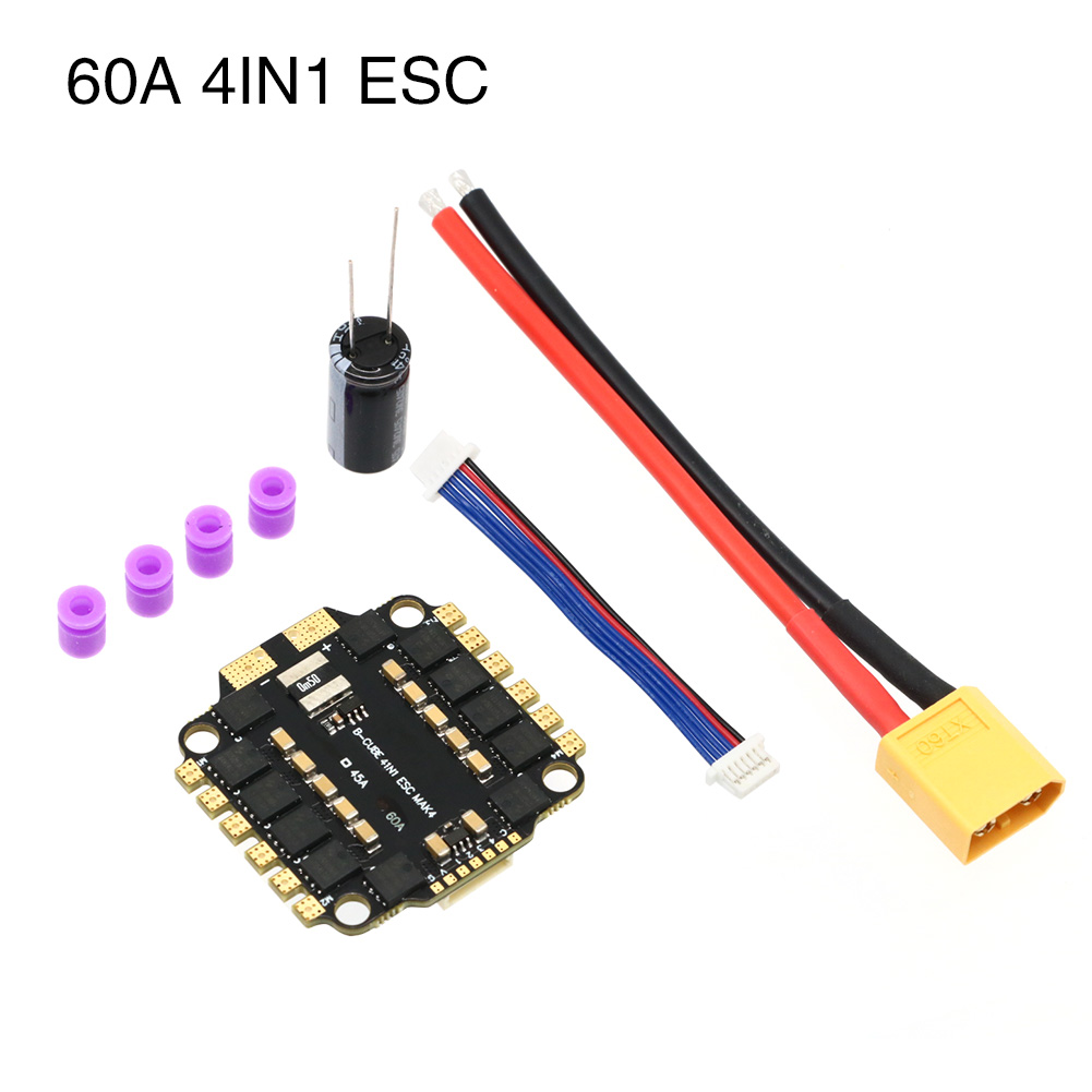 UAngel 4IN1 45A 60A ESC BLHELI – Lipo Battery 6S Bewertung und Preis