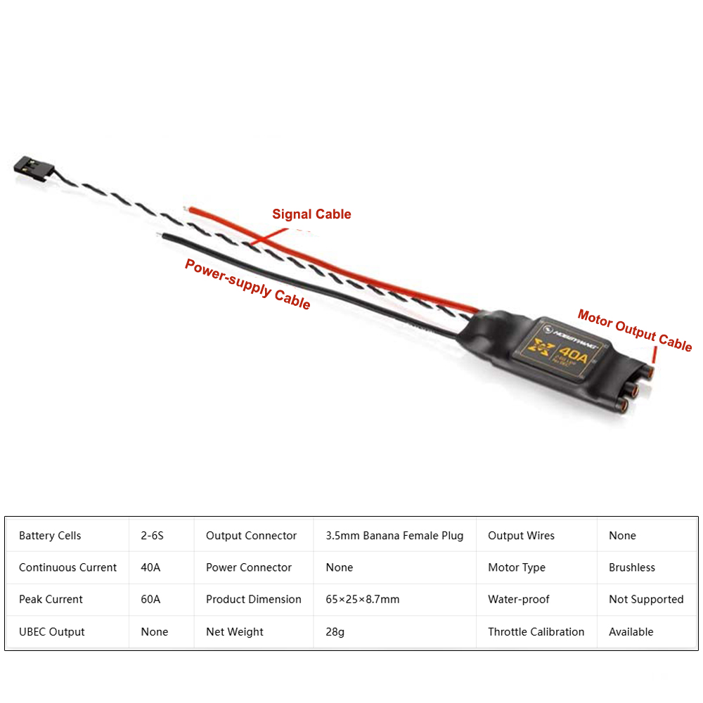 Hobbywing XRotor 40A Brushless – 4 In 1 Esc Bewertung und Preis