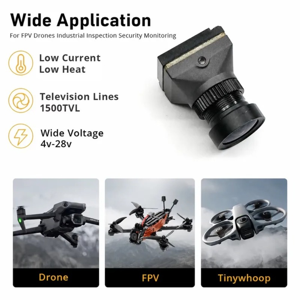 FPV-Kamera 1500TVL NTSC/PAL 9, – Fpv Camera Bewertung und Preis