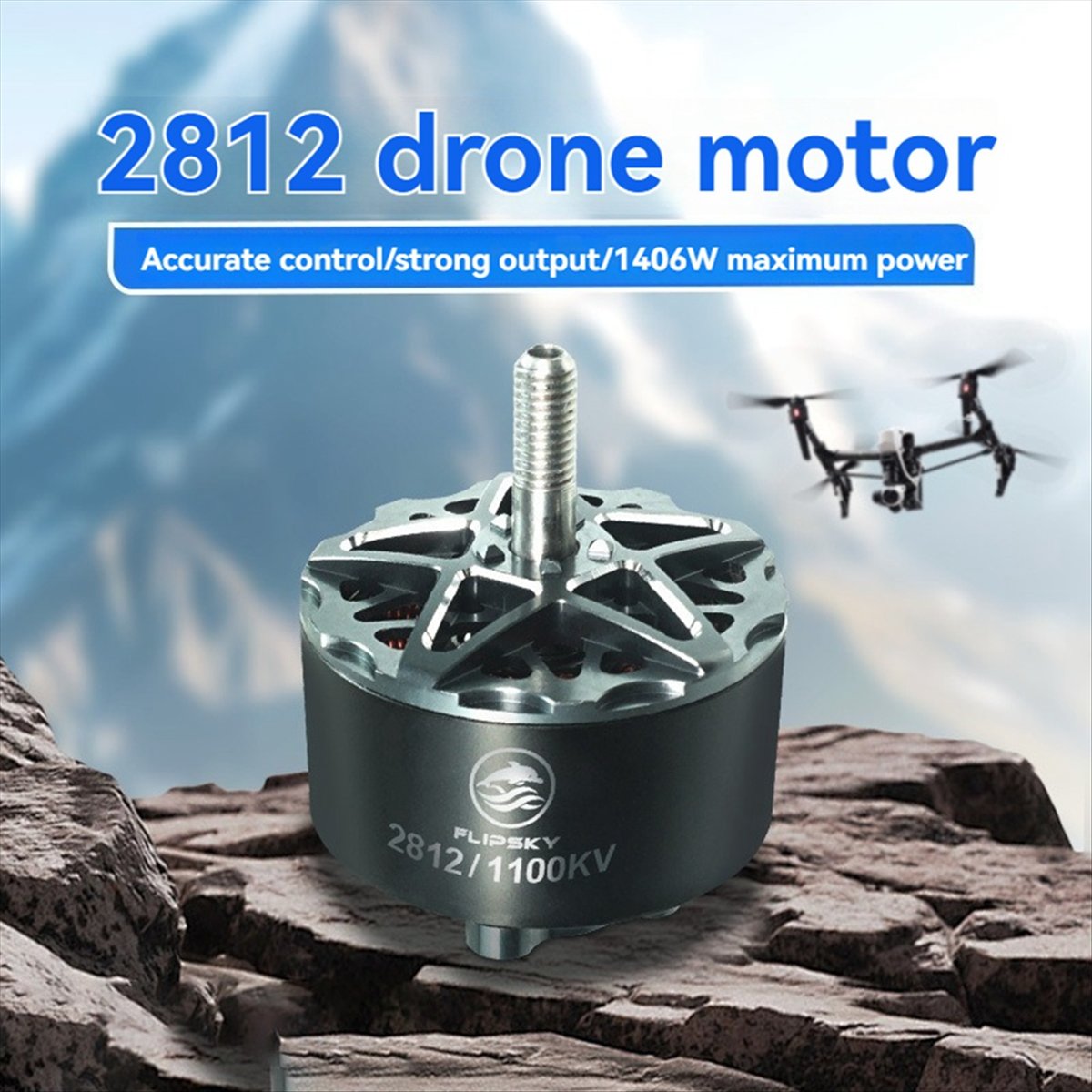 【Motorteile】 2812 1100KV Bürst – Fpv Drone Bewertung und Preis