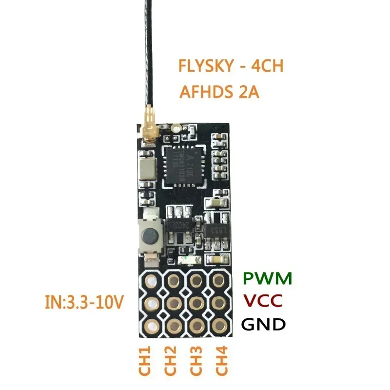 FS2A 4-Kanal AFHDS 2A Mini-Emp – Flysky Transmitter Bewertung und Preis